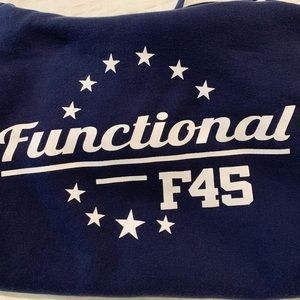 F45 Unisex Navy Hoodie